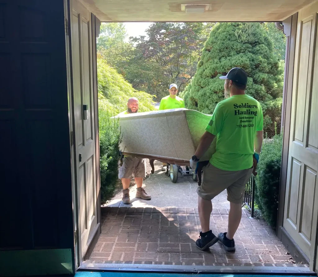 Furniture removal and junk removal in Mechanicsburg pa